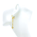 eternal-radiant-21k-gold-hanging-earrings