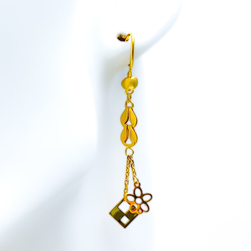 ethereal-lovely-21k-gold-hanging-earrings