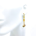 ethereal-lovely-21k-gold-hanging-earrings