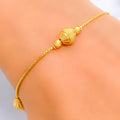 Sleek Lightweight 22k Gold Bracelet