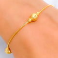 Stylish Slender 22k Gold Bracelet