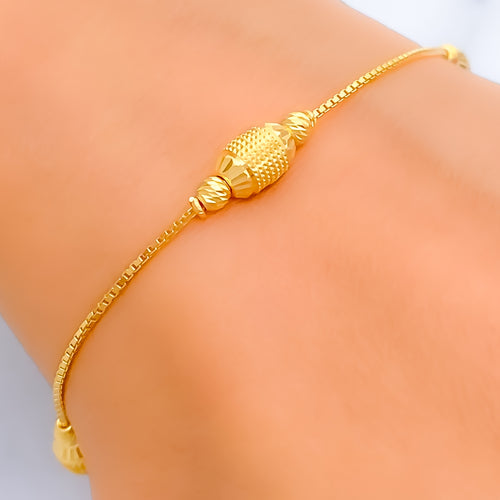 Rich Vibrant 22k Gold Bracelet