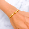 Elegant Twinkling 22k Gold Bracelet