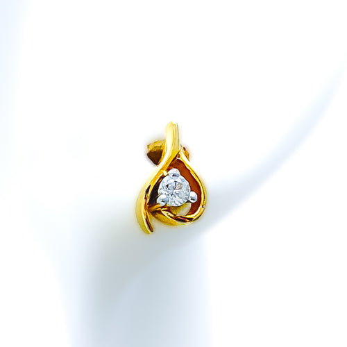classic-alluring-18k-gold-diamond-baby-earrings-9