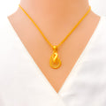 Upscale Vibrant 22k Gold Necklace