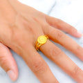 Rich Stately 21k Gold Ring