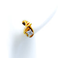 attractive-curved-18k-gold-diamond-baby-earrings-30