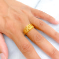 Decorative Everyday 22k Gold Ring