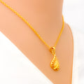 Lovely Luminous 22k Gold Necklace