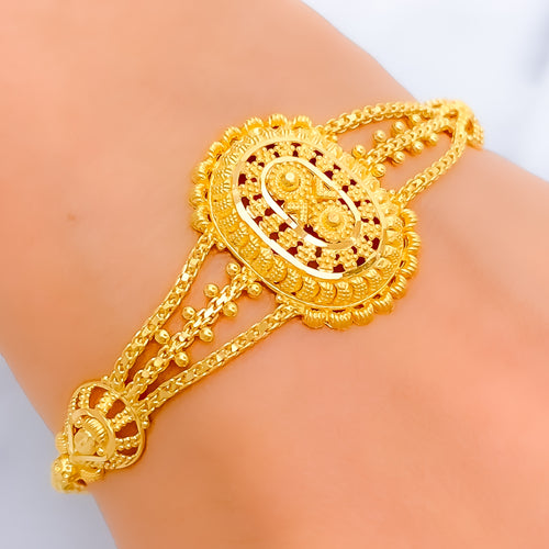 stylish-oval-grandiose-22k-gold-bracelet