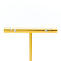 Brilliant Twinkling 18K Gold + Diamond Baby Earrings