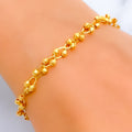 Luminous Brilliant 22K Gold Bracelet