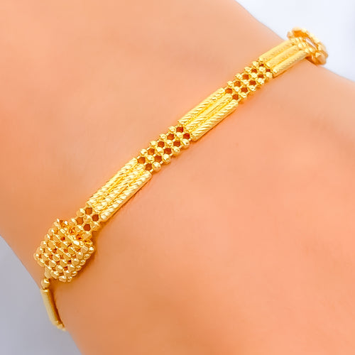 Lovely Chic 22K Gold Bracelet