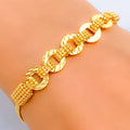 Luscious Elevated 22K Gold Bracelet