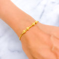 Decorative Trendy 22K Gold Bracelet