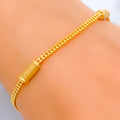 Classic Shimmering 22K Gold Bracelet