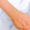 Classic Dazzling 22K Gold Bracelet