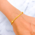 Classic Dazzling 22K Gold Bracelet