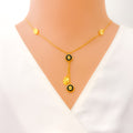 Reflective Refined 21k Gold Necklace 