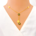 Reflective Refined 21k Gold Necklace 