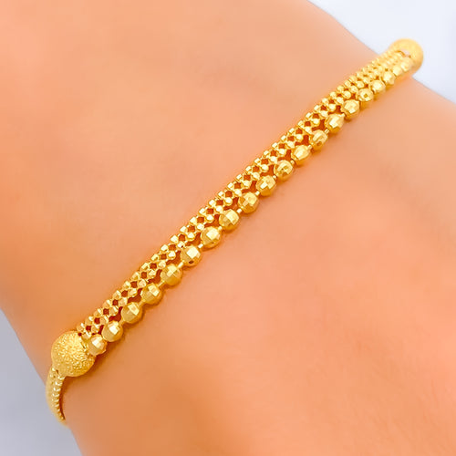 Rich Vibrant 22K Gold Bracelet