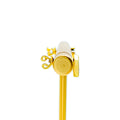 Classy Petite 18K Gold + Diamond Baby Earrings