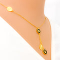 Reflective Refined 21k Gold Necklace 