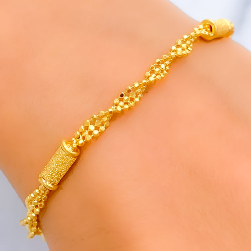 Iconic Couture 22K Gold Bracelet