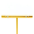Dainty Delightful 18K Gold + Diamond Baby Earrings