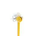 Dainty Delightful 18K Gold + Diamond Baby Earrings