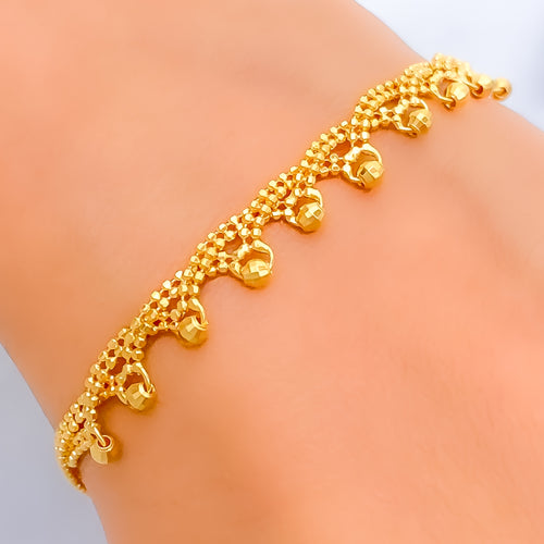 Fashionable Stylish 22K Gold Bracelet