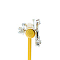 Contemporary Fancy Floral 18K Gold + Diamond Earrings
