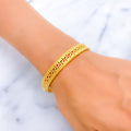 classic-radiant-22k-gold-graceful-bangle-bracelet