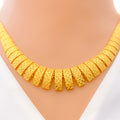 sophisticated-mesh-22k-gold-necklace-set
