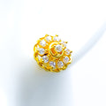 vibrant-elevated-22k-gold-cz-top-earrings