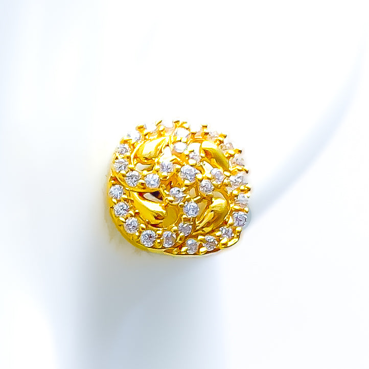 radiant-glowing-22k-gold-cz-top-earrings