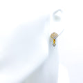 dazzling-rich-22k-gold-cz-hanging-earrings