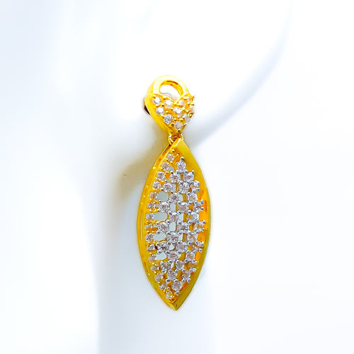 fancy-shimmering-22k-gold-cz-hanging-earrings