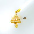 sparkling-regal-22k-gold-cz-hanging-earrings