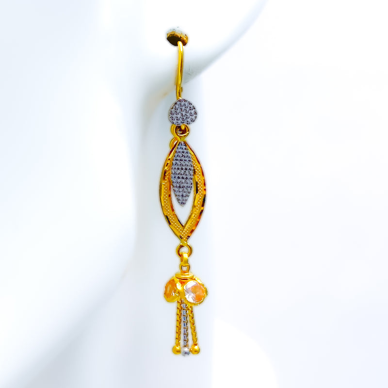 charming-hanging-22k-gold-cz-earrings