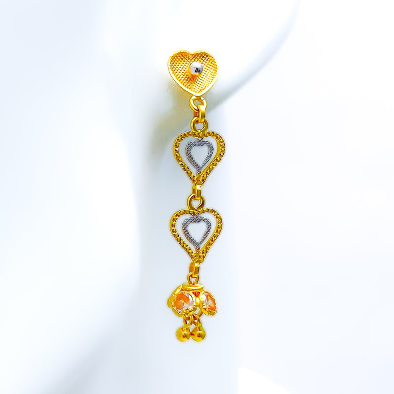 dazzling-trendy-22k-gold-cz-earrings
