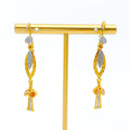 charming-hanging-22k-gold-cz-earrings