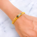 Everlasting Flawless 21K Gold Flexi Bangle Bracelet