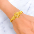 Charming Elevated 22k Gold Bracelet