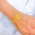 Rich Vibrant 22k Gold Bracelet