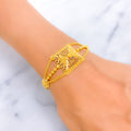 Dazzling Regal 22k Gold Bracelet