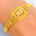 Brilliant Jazzy 22k Gold Bracelet