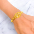 Brilliant Jazzy 22k Gold Bracelet