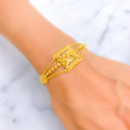 Polished Alluring 22k Gold Bracelet