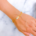 Stylish Radiant 21k Charm Bracelet